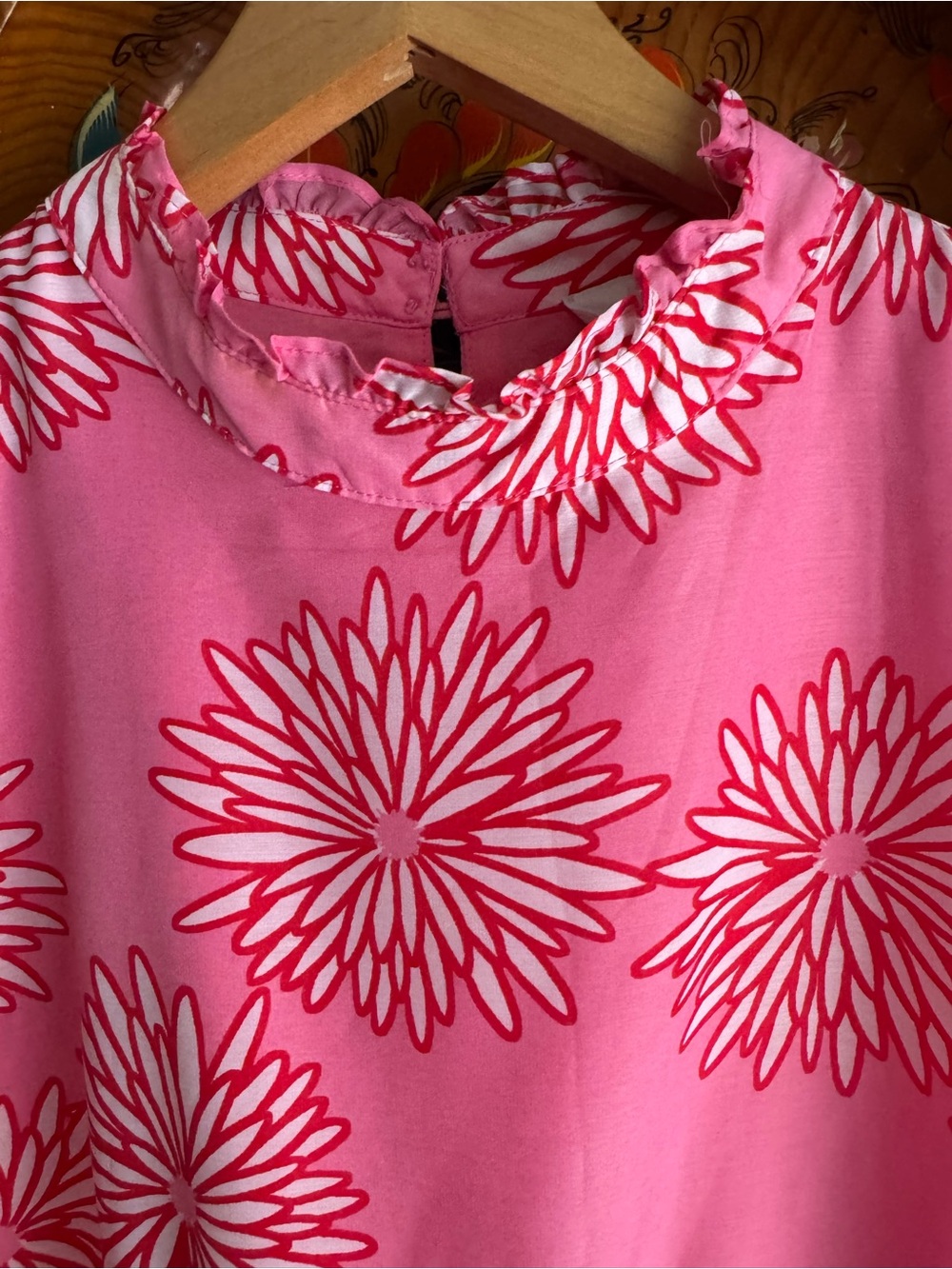 J. Marie Lucy Ruffle Dress Size Large - Picture 7 of 12